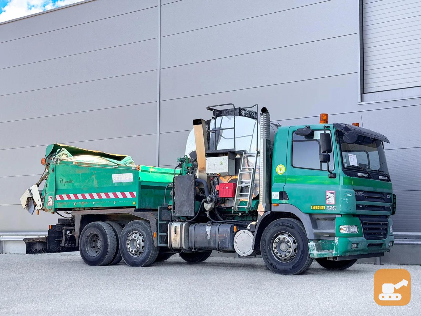 Автогудронатор DAF 85.380 6x2 Secmair Б/У с доставкой в Уфу