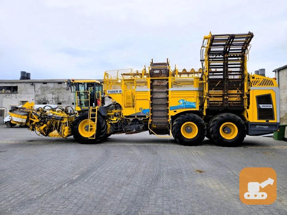 Свеклоуборочный комбайн ROPA Tiger 6S 2021 Б/У с доставкой в Челябинск