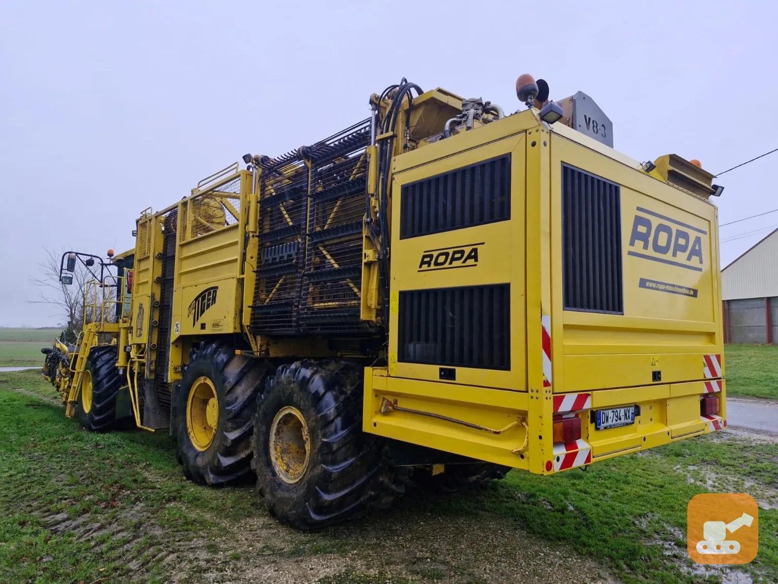 Свеклоуборочный комбайн ROPA Euro-Tiger V8-3 Б/У с доставкой в Ростов-на-Дону