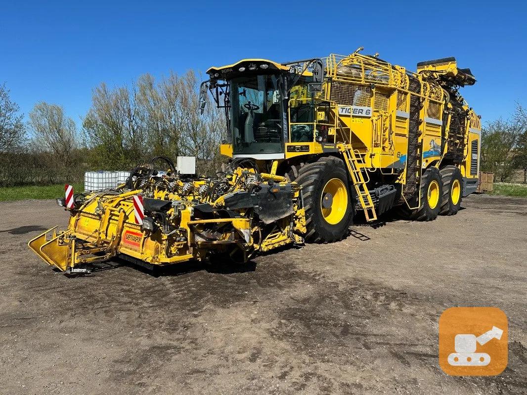 Свеклоуборочный комбайн ROPA Tiger 6S Б/У с доставкой в Курск