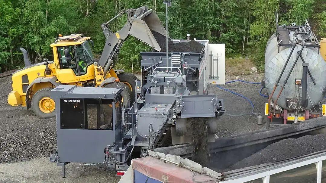 Аренда мобильной установки холодного смешивания Wirtgen KMA 240