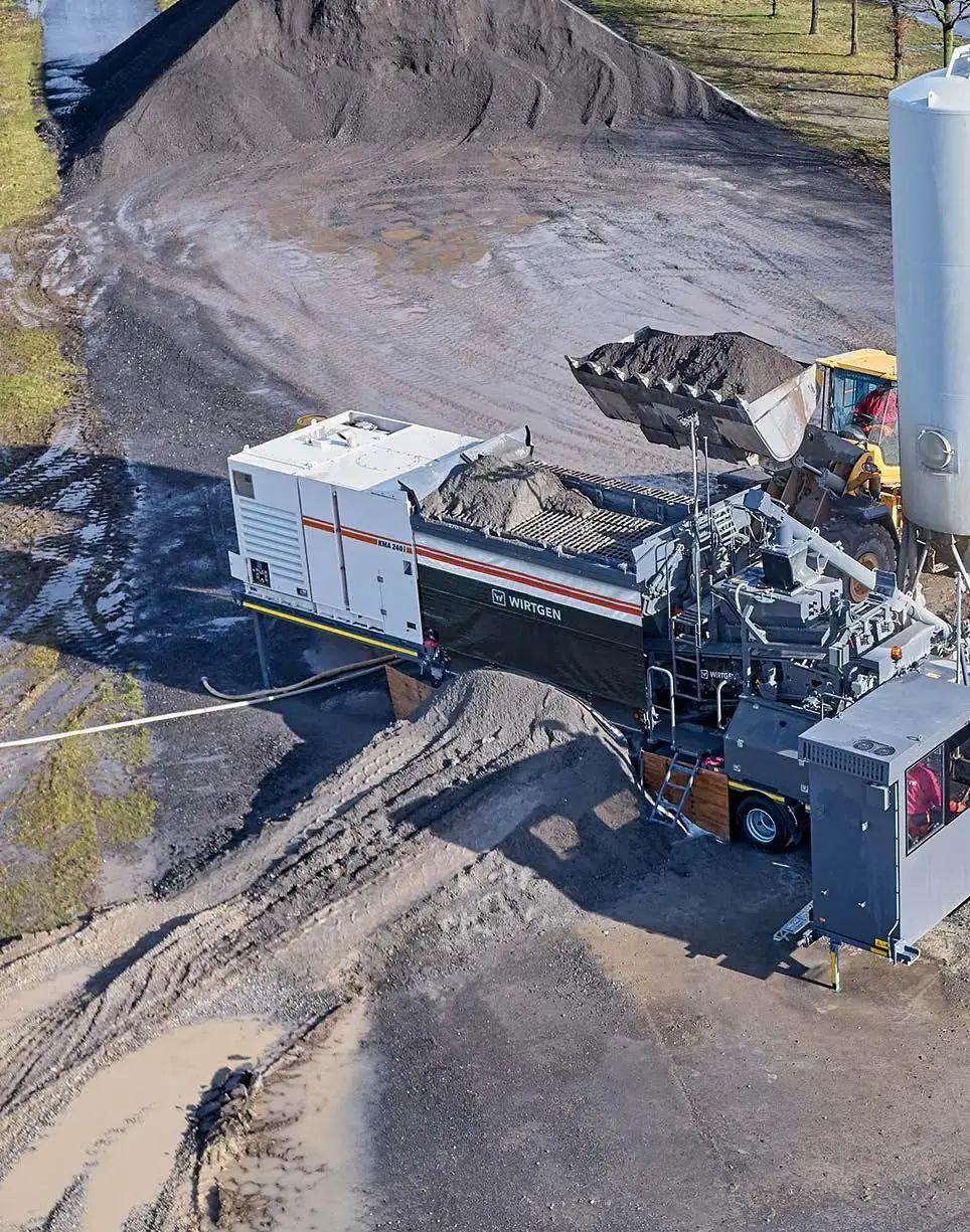 Аренда мобильной установки холодного смешивания Wirtgen KMA 240 — фото 2
