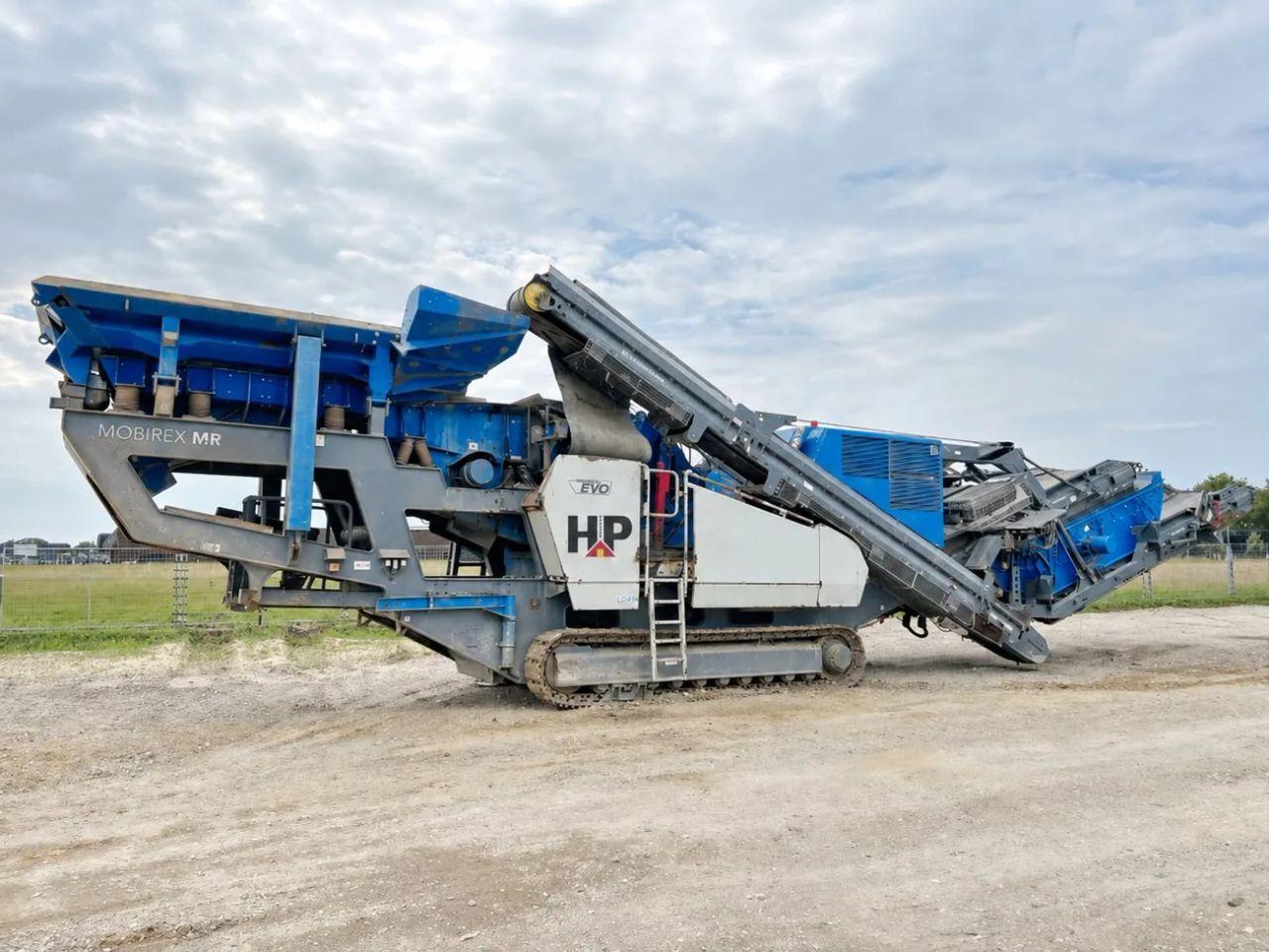 Аренда мобильной роторной дробилки Kleemann MOBIREX MR 130 ZS