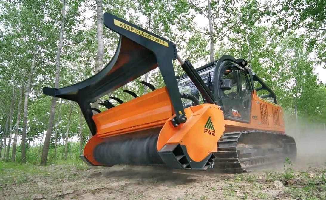 Аренда самоходного мульчера PrimeTech PT-400 — фото 2