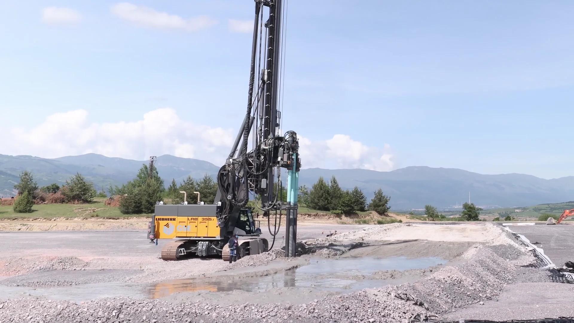 Продажа Liebherr LRB 355.1 + LV 36 F для щебёночных колонн