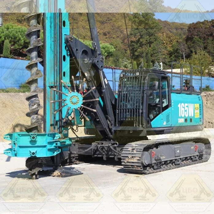 Бурение буронабивных свай до 1500 мм — SUNWARD SWDM165W