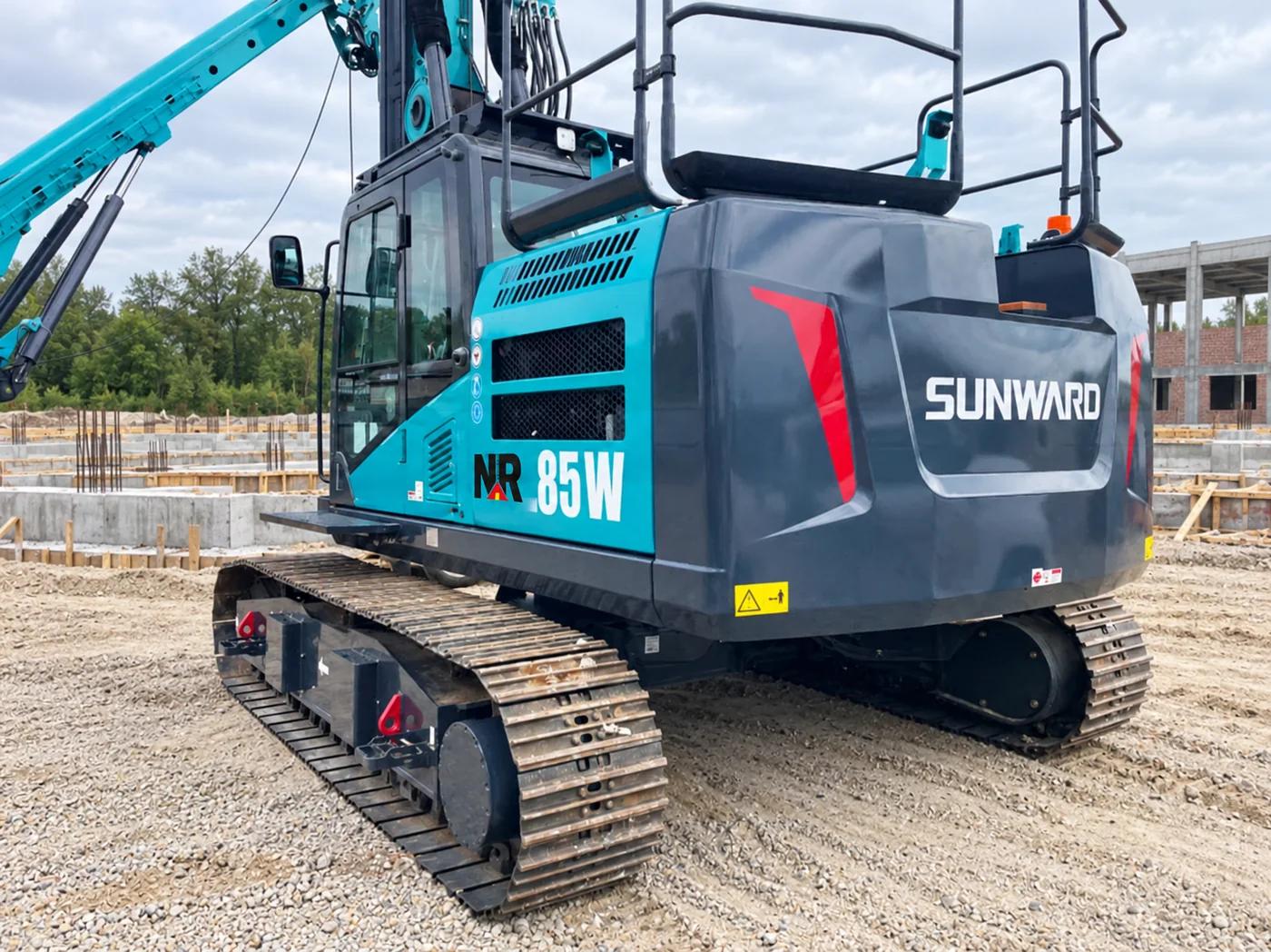 Бурение свай диаметром 1000 мм — SUNWARD SWDM85W