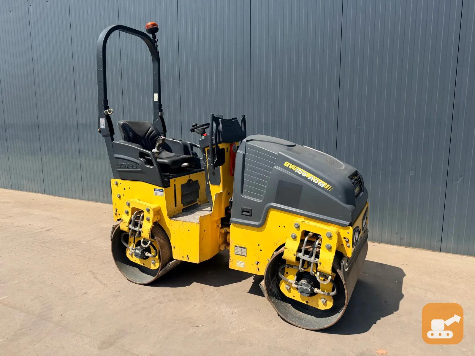 Дорожный каток BOMAG BW 100 ADM-5 Б/У с доставкой в Екатеринбург