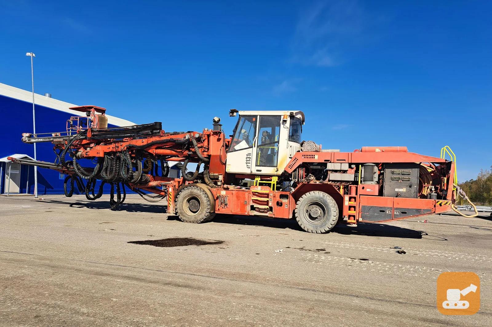 Тоннельный буровой комплекс Sandvik DT1131i 2016 г. Б/У с доставкой в Краснодар