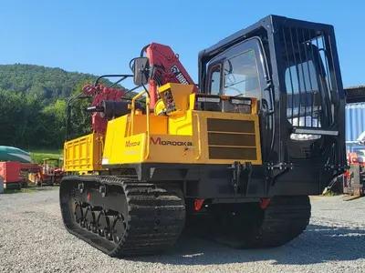 Гусеничный транспортер Morooka MST 1500 VD с КМУ Hiab Б/У 2009 с доставкой в Красноярск