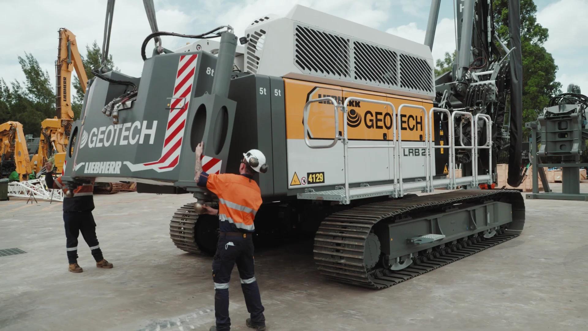 Продажа Liebherr LRB 23 + LV 36 F для щебёночных колонн