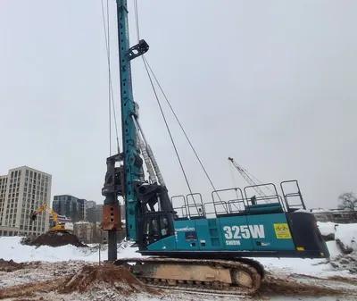 Бурение свай большого диаметра до 2500 мм — SUNWARD SWDM325W